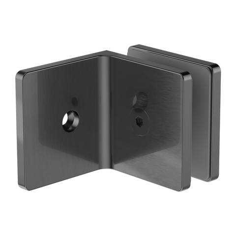 90 Degree Glass To Wall Bracket 10mm Glass