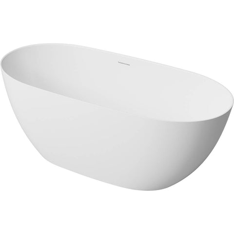 Narva MagnaCast Free Standing Bath-Baths-Turner Hastings-Matte White-place-and-palette