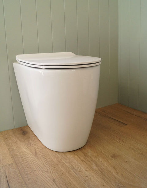 Narva Rimless Toilet - Floor Mounted Pan-Toilets-Turner Hastings-place-and-palette