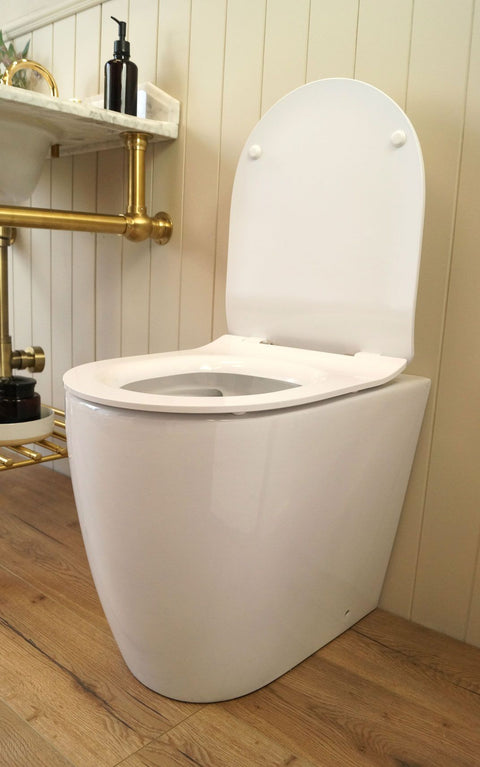 Narva Rimless Toilet - Floor Mounted Pan-Toilets-Turner Hastings-place-and-palette