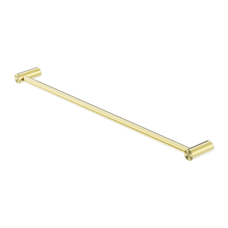 New Mecca Single Towel Rail-Accessories-Nero-Brushed Gold-800mm-place-and-palette