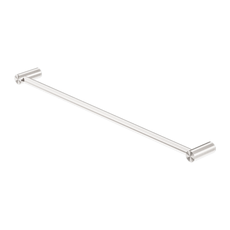 New Mecca Single Towel Rail-Accessories-Nero-Brushed Nickel-800mm-place-and-palette