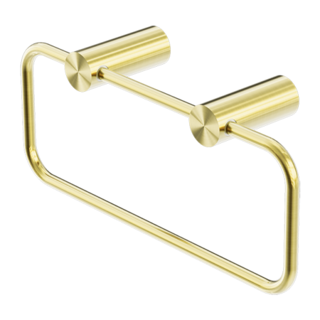 New Mecca Towel Ring-Accessories-Nero-Brushed Gold-place-and-palette