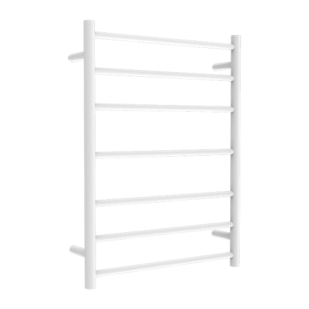 Non-Heated Towel Ladder-Accessories-Nero-Matte White-place-and-palette