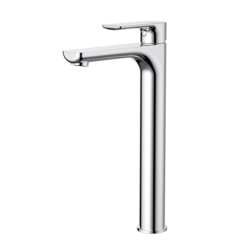 Tapware Modern National Nova Basin Mixer Style: High Rise Colour: Electroplated Chrome Place & Palette