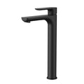 Tapware Modern National Nova Basin Mixer Style: High Rise Colour: Electroplated Matte Black Place & Palette