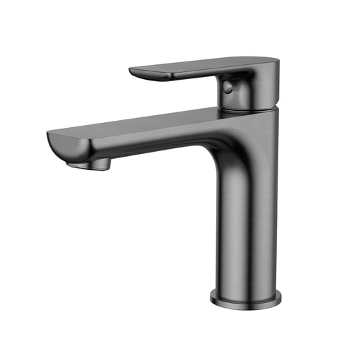 Tapware Modern National Nova Basin Mixer Style: Standard Colour: Electroplated Gunmetal Place & Palette