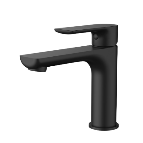 Tapware Modern National Nova Basin Mixer Style: Standard Colour: Electroplated Matte Black Place & Palette