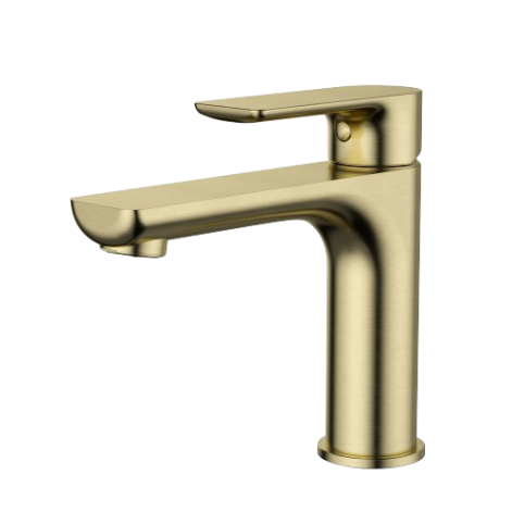 Tapware Modern National Nova Basin Mixer Style: Standard Colour: Pvd Brushed Bronze Place & Palette