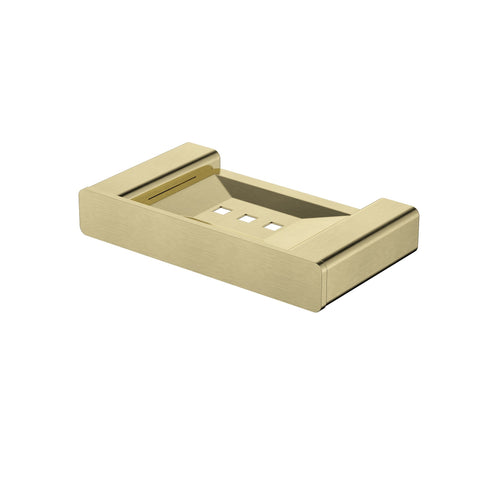 Nova Soap Dish-Accessories-Modern National-Pvd 
Brushed Bronze-place-and-palette