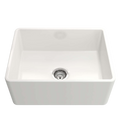 Basins Turner Hastings Novi Fireclay Butler Sink Size: 50x46 Colour: Gloss White Overflow: With Overflow Place & Palette