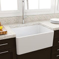 Basins Turner Hastings Novi Fireclay Butler Sink Size: 50x46 Colour: Gloss White Overflow: With Overflow Place & Palette