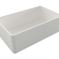 Basins Turner Hastings Novi Fireclay Butler Sink Size: 50x46 Colour: Gloss White Overflow: With Overflow Place & Palette