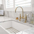 Basins Turner Hastings Novi Fireclay Butler Sink Size: 50x46 Colour: Gloss White Overflow: With Overflow Place & Palette