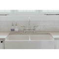 Basins Turner Hastings Novi Fireclay Double Butler Sink Colour: Gloss White Overflow: With Overflow Place & Palette