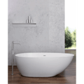 Baths Pietra Bianca Olivia Bath Colour: Malibu Solid Size: 1600x800x540 Place & Palette