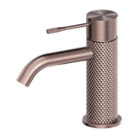 Tapware Nero Opal Basin Mixer Colour: Brushed Bronze Place & Palette