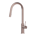 Tapware Nero Opal Pull Out Sink Mixer With Vegie Spray Function Colour: Brushed Bronze Place & Palette