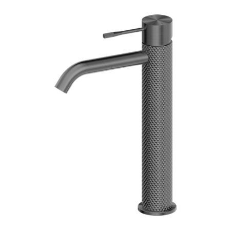 Tapware Nero Opal Tall Basin Mixer Colour: Graphite Place & Palette