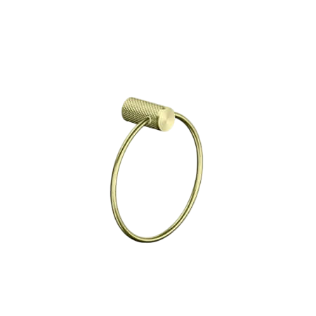 Accessories Nero Opal Towel Ring Colour: Brushed Gold Place & Palette