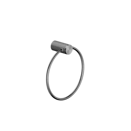 Accessories Nero Opal Towel Ring Colour: Graphite Place & Palette