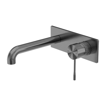 Tapware Nero Opal Wall Basin/Bath Mixer Colour: Graphite Size: 260mm Place & Palette