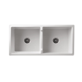 Basins Turner Hastings Patri Fireclay Butler Sink Style: Double Bowl Size: 100x47 Place & Palette