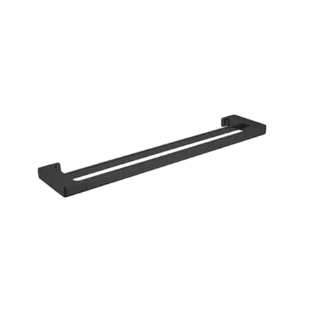 Accessories Nero Pearl Double Towel Rail Colour: Matte Black Size: 600mm Place & Palette