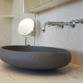 Basins Pietra Bianca Piero Basin Colour: Malibu Solid Place & Palette