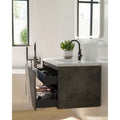 Vanities BelBagno Prado Vanity Finish: Gloss White Size: 750x480x450 Place & Palette