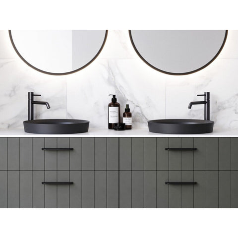 Radius Inset Ceramic Basin 400mm-Basins-Timberline-place-and-palette