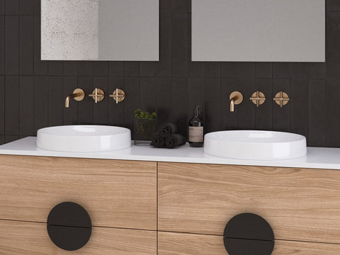 Radius Inset Ceramic Basin 400mm-Basins-Timberline-place-and-palette