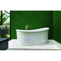 Baths BelBagno Ritz Bath Finish: Matte white exterior / matte white interior Place & Palette