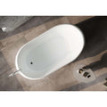 Baths BelBagno Ritz Bath Finish: Matte white exterior / matte white interior Place & Palette