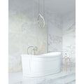 Baths BelBagno Ritz Bath Finish: Matte white exterior / matte white interior Place & Palette