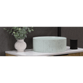 Basins The Peninsula Collection Rocco 2.0 Concrete Basin Colour: Matte White Place & Palette
