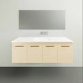 Vanities Timberline Rockford Wall Hung Vanity with Haven Matt Dolomite Top Size: L 1200mm Place & Palette