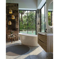 Baths BelBagno Romano Bath Size: 1500x720x710mm Place & Palette