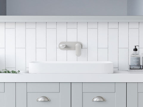 Rome Inset Ceramic Basin 600mm-Basins-Timberline-White Gloss-place-and-palette