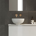 Basins Timberline Rose White Ceramic Basin 320mm Color: White Gloss Place & Palette