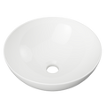 Basins Timberline Rose White Ceramic Basin 320mm Color: White Gloss Place & Palette