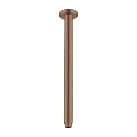 Showers Nero Round Ceiling Arm Colour: Brushed Bronze Length: 150mm Place & Palette