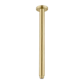 Showers Nero Round Ceiling Arm Colour: Brushed Gold Length: 100mm Place & Palette