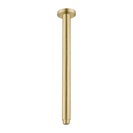 Showers Nero Round Ceiling Arm Colour: Brushed Gold Length: 100mm Place & Palette