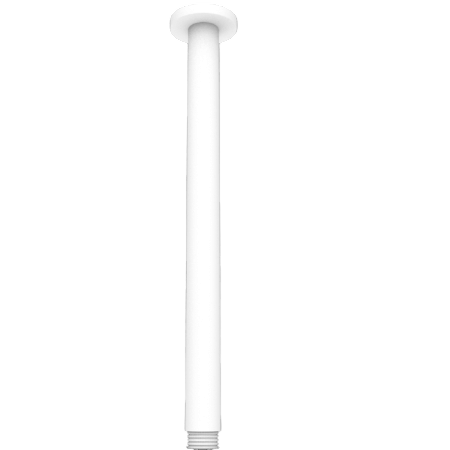 Showers Nero Round Ceiling Arm Colour: Matte White Length: 300mm Place & Palette