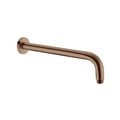 Showers Nero Round Shower Arm Colour: Brushed Bronze Length: 500mm Place & Palette