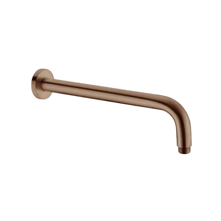 Showers Nero Round Shower Arm Colour: Brushed Bronze Length: 500mm Place & Palette