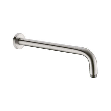 Showers Nero Round Shower Arm Colour: Brushed Nickel Length: 500mm Place & Palette