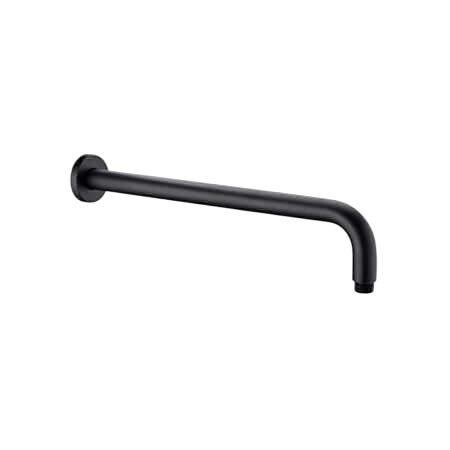 Showers Nero Round Shower Arm Colour: Matte Black Length: 500mm Place & Palette