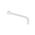 Showers Nero Round Shower Arm Colour: Matte White Length: 500mm Place & Palette